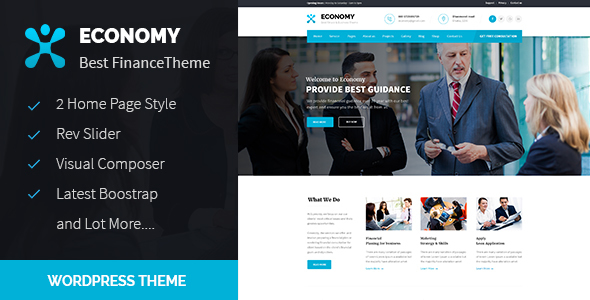 Read more about the article Economy – Finance & Business WordPress Theme